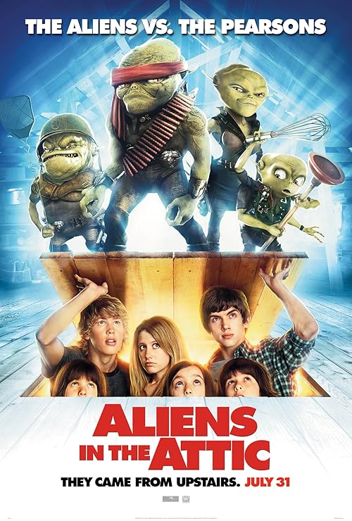 دانلود فیلم بیگانگان زیرشیروانی | Aliens in the Attic 2009