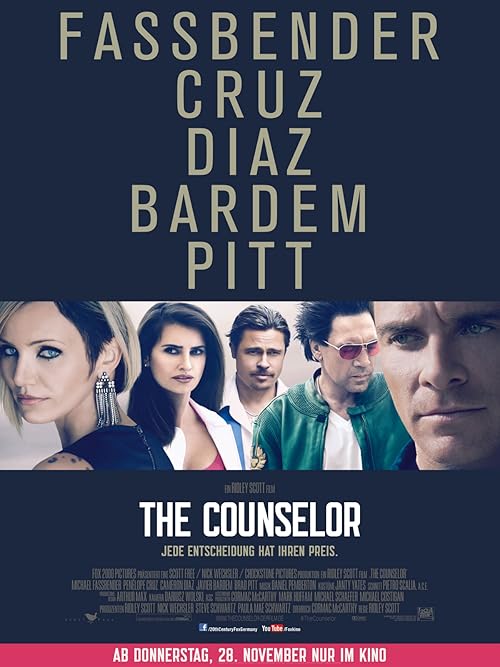 دانلود فیلم مشاور | The Counselor 2013