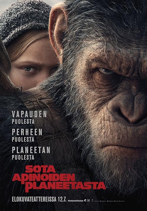 فیلم War for the Planet of the Apes  جنگ برای سیاره میمون‌ها 2017