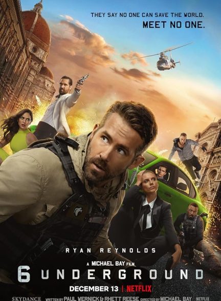 دانلود فیلم زیرزمین 6 |  6 Underground 2019