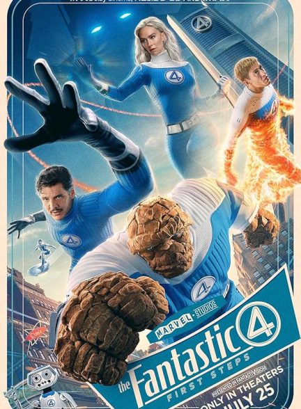 دانلود فیلم چهار شگفت انگیز: نخستین گام ها | The Fantastic Four: First Steps