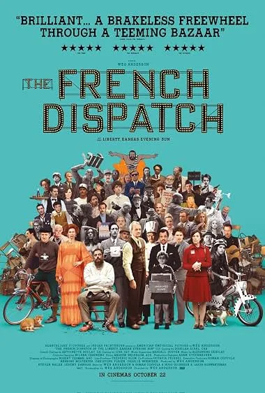 The French Dispatch - گزارش فرانسوی 2021